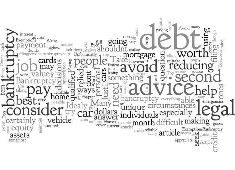 Bankruptcy decisions Bankruptcy decisions