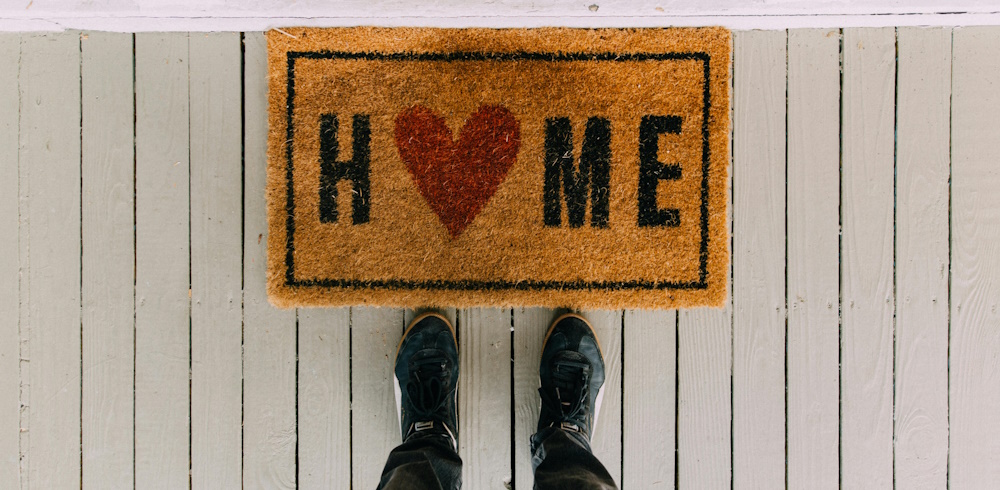 home welcome mat