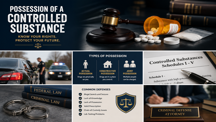 Know your rights with a controlled substance