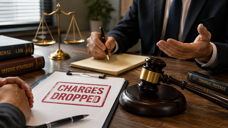 Attorney consulting with a client