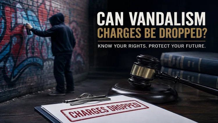 Can Vandalism Charges Be Dropped?